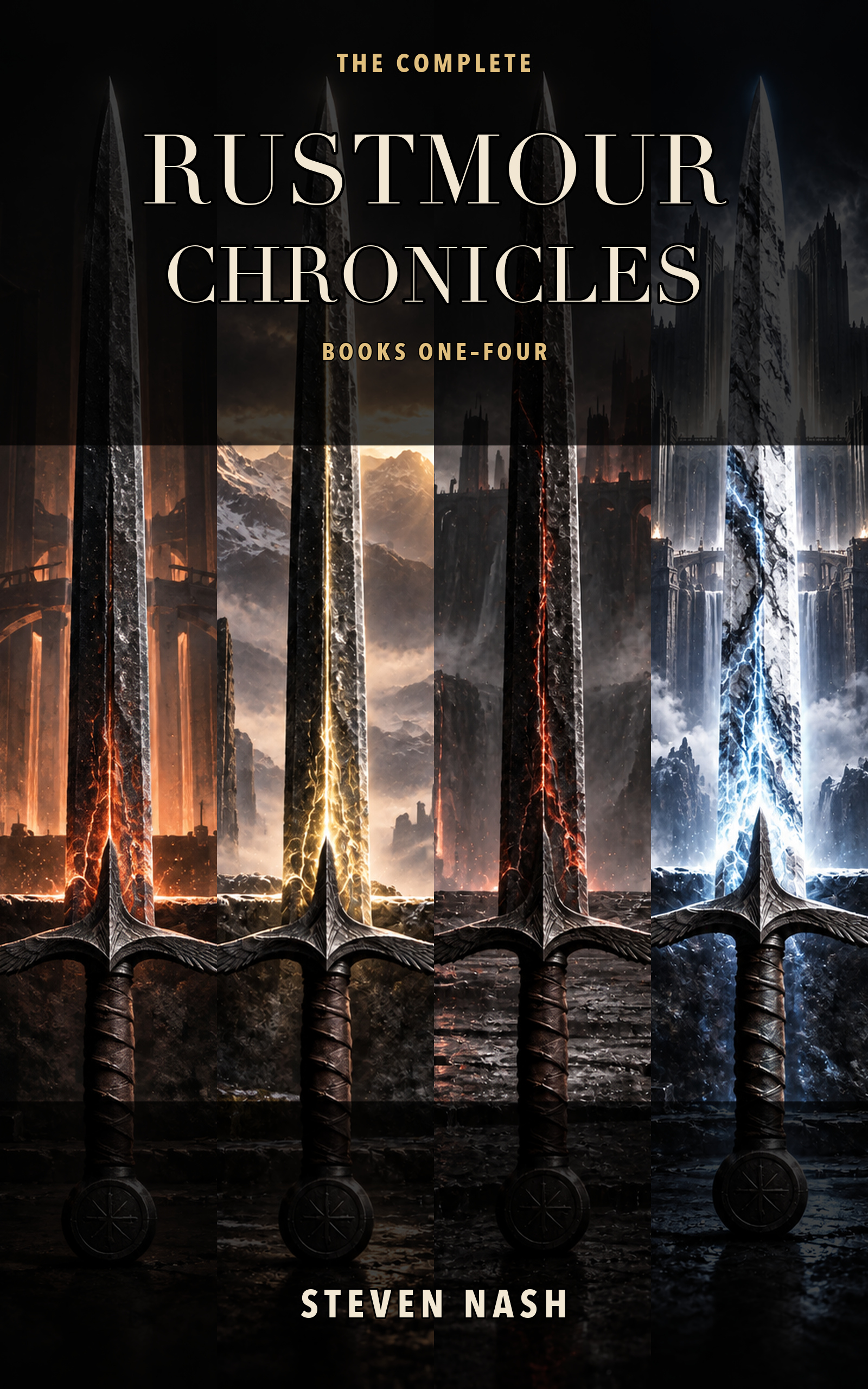 Cover of The Complete Rustmour Chronicles by Steven Nash